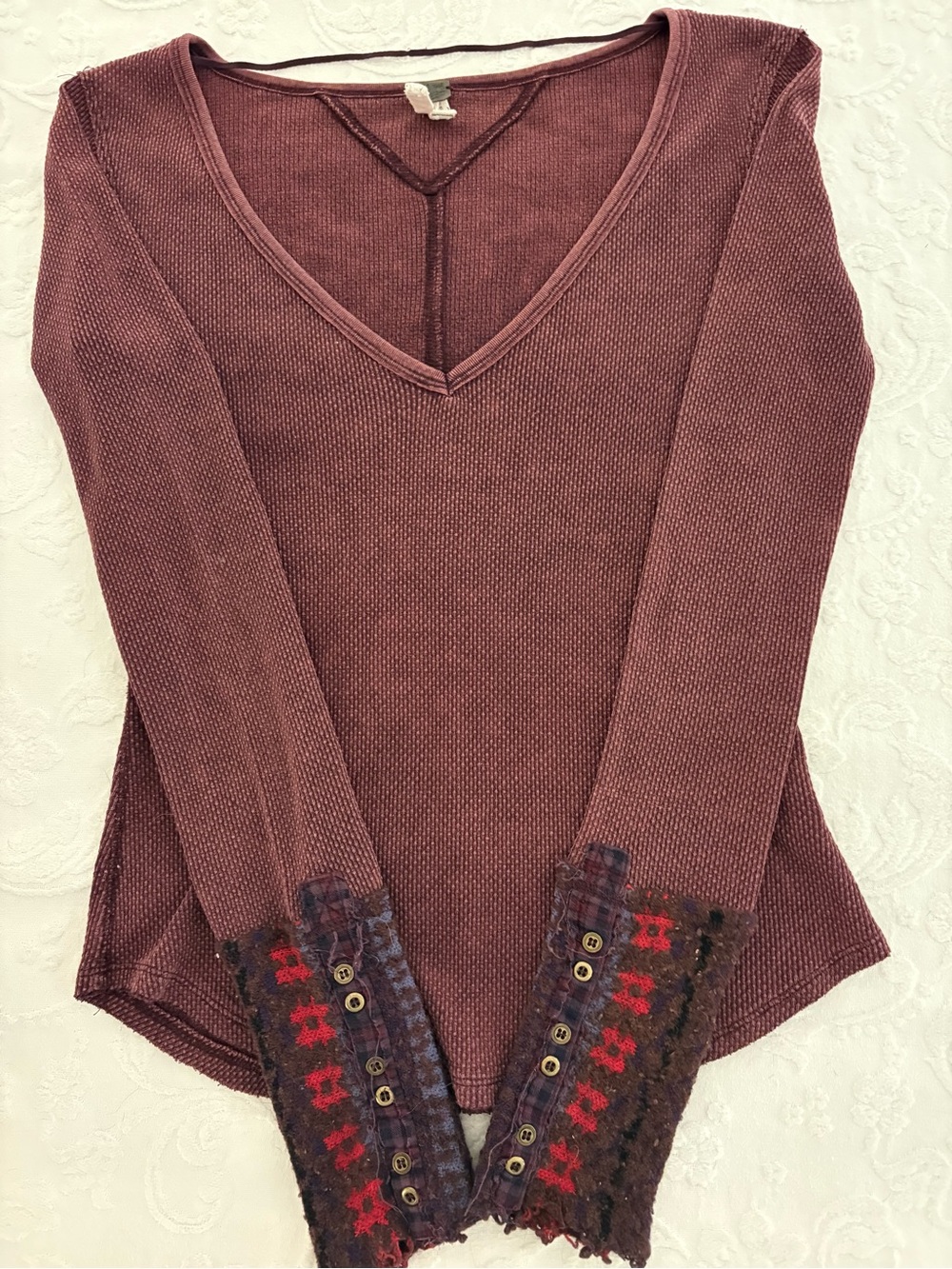 We The Free Kyoto Cuff Thermal Top